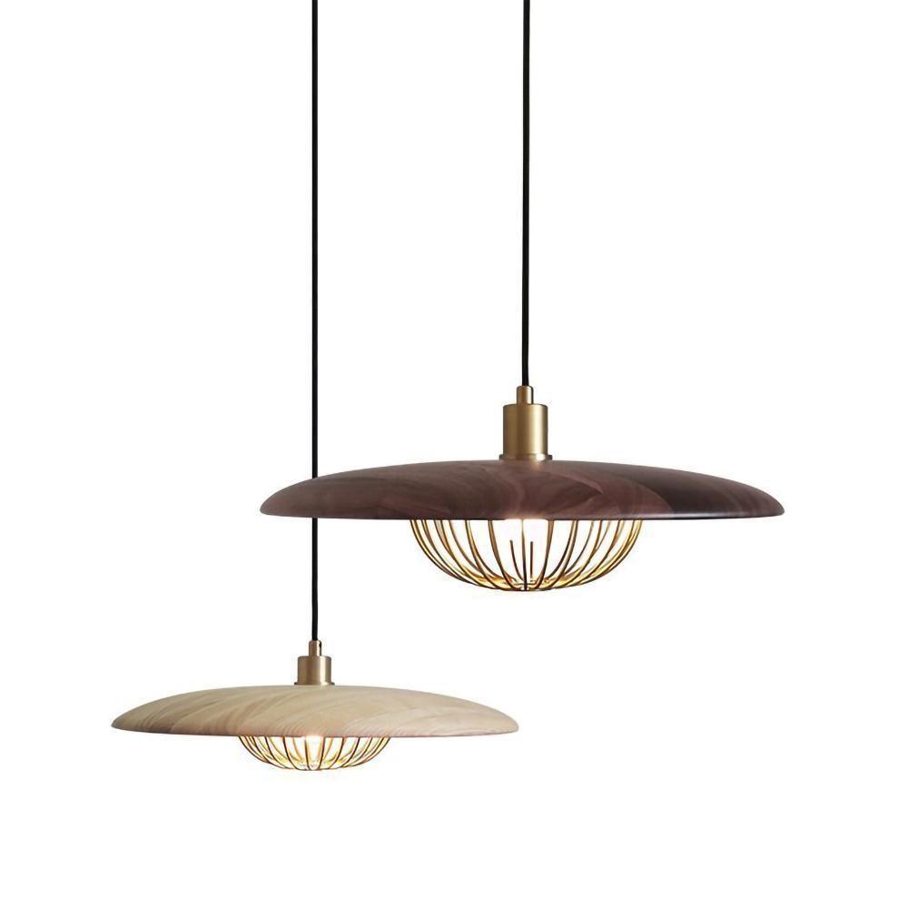 Suspension Allegro en bois et fer – vue 5