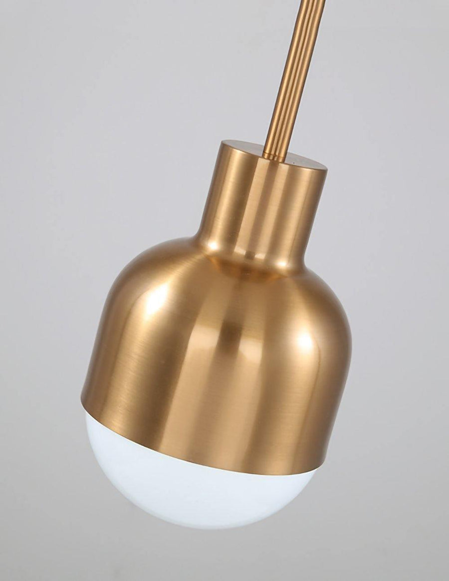 Suspension Colmar en verre et métal – vue 5