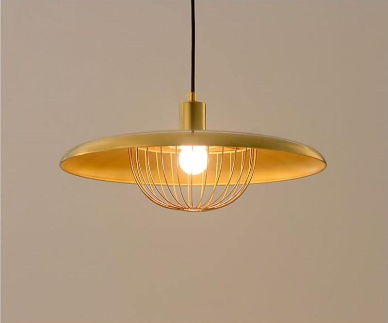 Suspension Allegro en bois et fer – vue 19