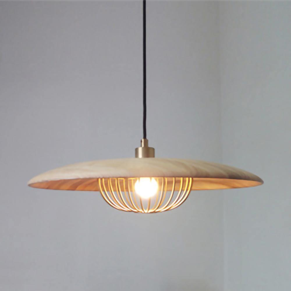 Suspension Allegro en bois et fer – vue 31