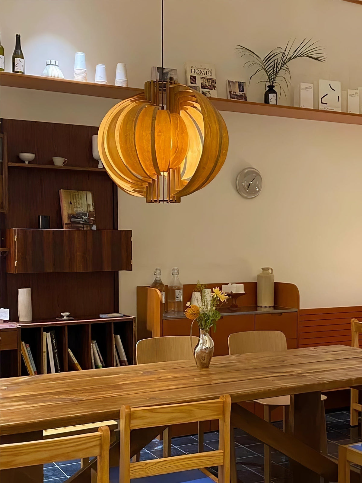 Suspension Mandarine en bois et métal – vue 27
