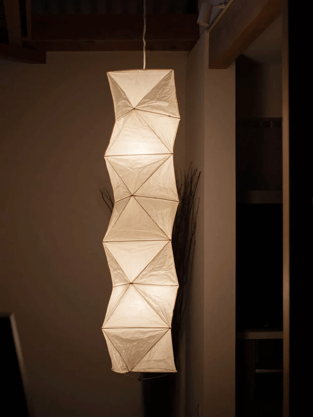 Suspension Aquila en papier et métal – vue 8