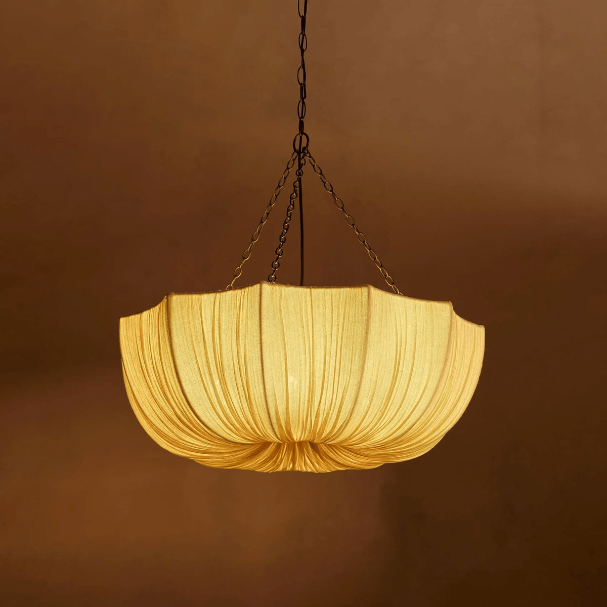 Suspension Lorgnette en tissu et métal – vue 16
