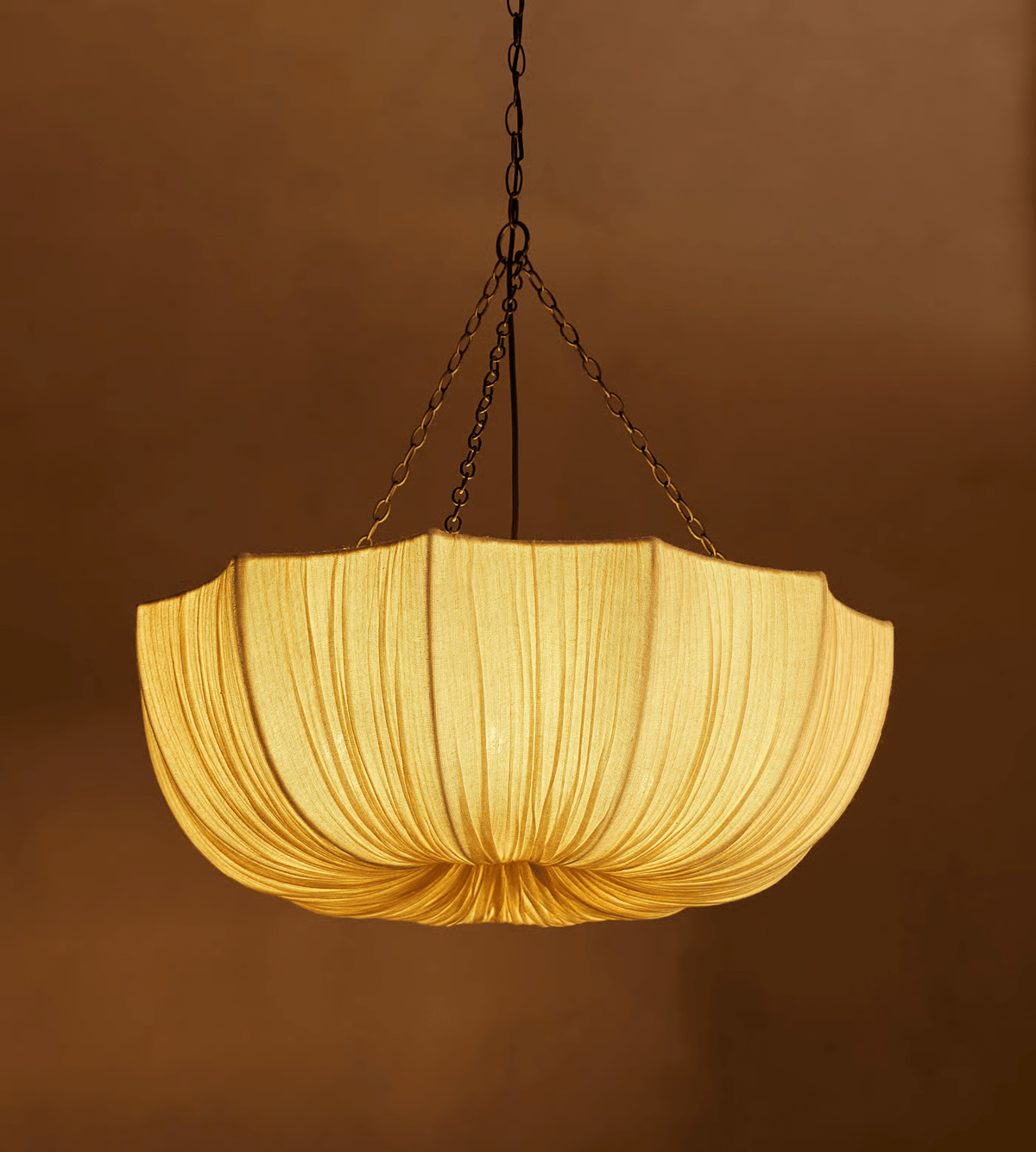 Suspension Lorgnette en tissu et métal – vue 4