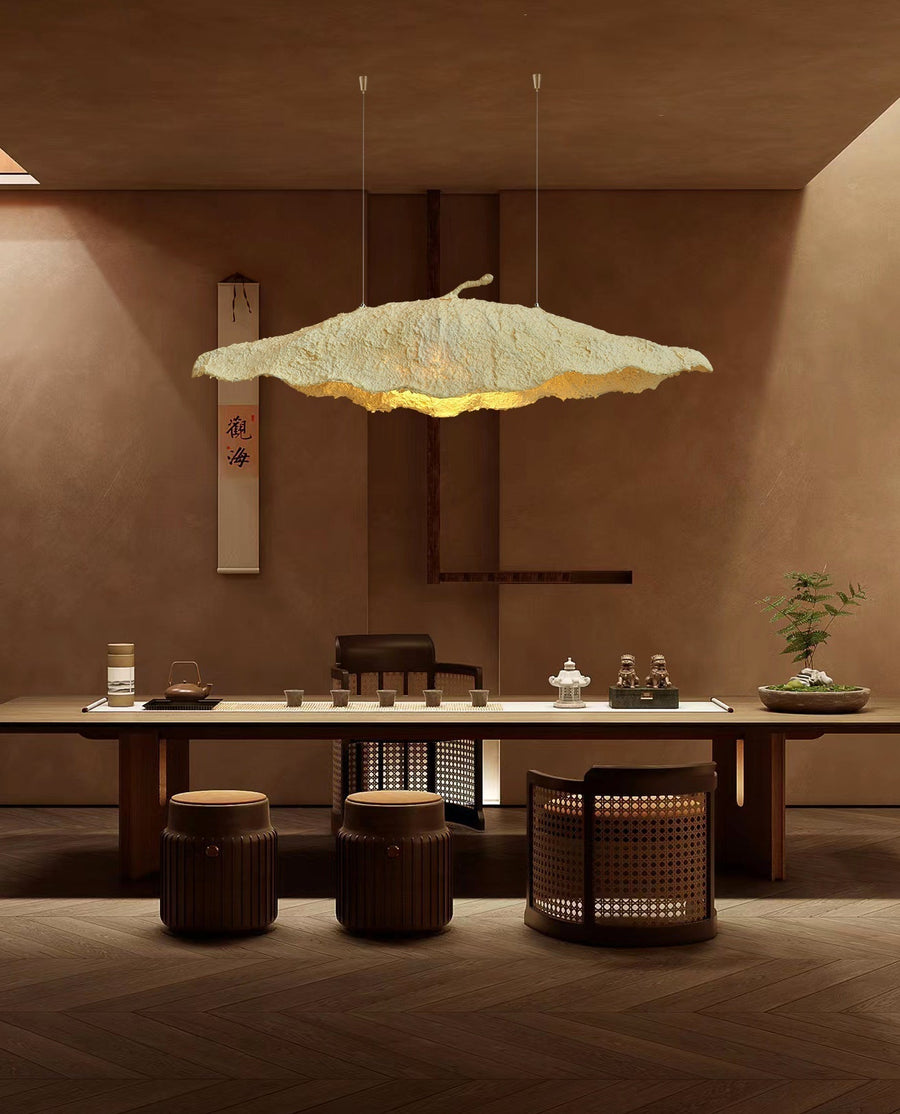 Suspension Gingembre en papier et métal – vue 5