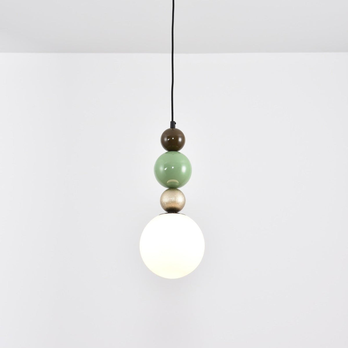 Suspension Vivace en verre et métal – vue 22
