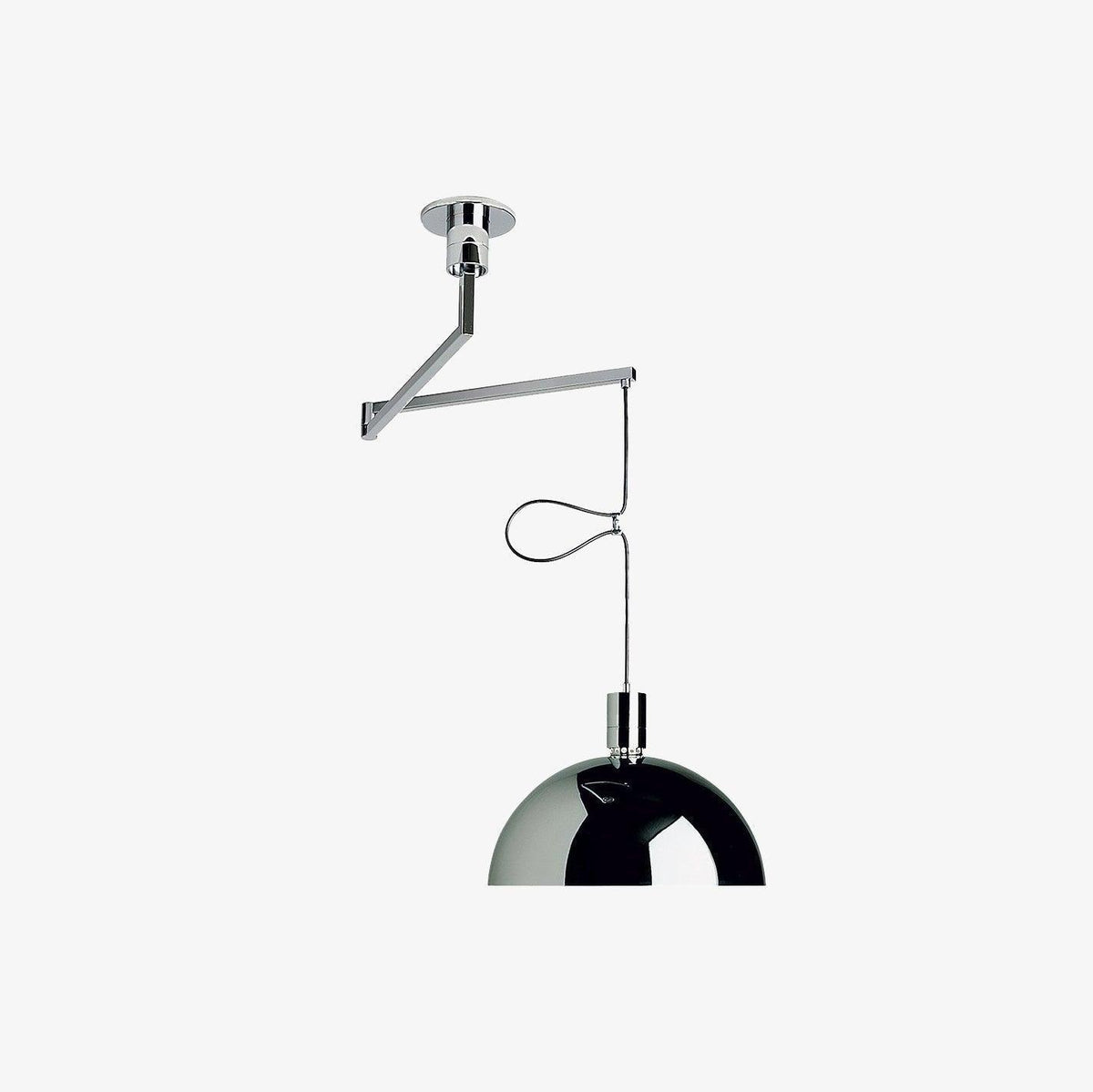 Suspension Symphonie en verre et métal – vue 40