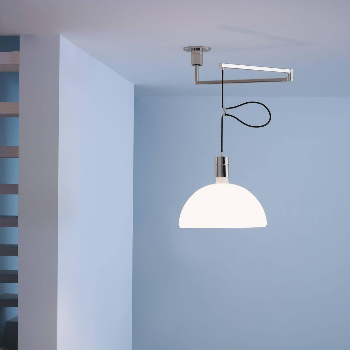 Suspension Symphonie en verre et métal – vue 44