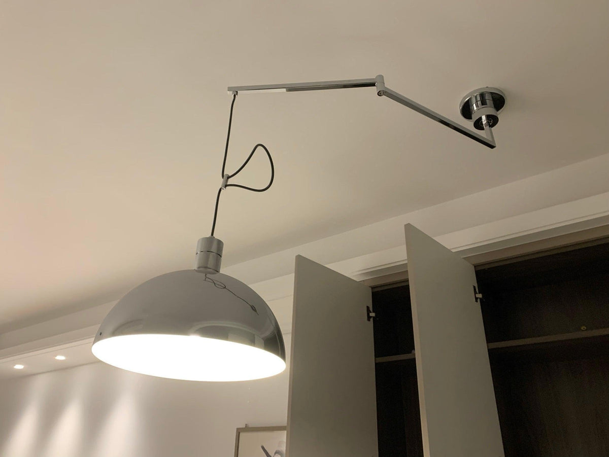Suspension Symphonie en verre et métal – vue 38