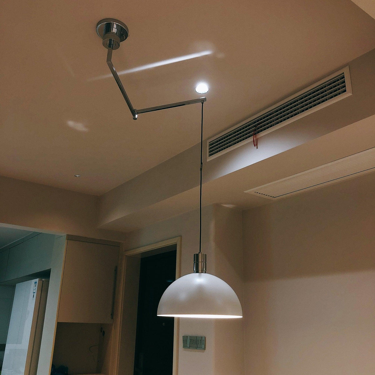 Suspension Symphonie en verre et métal – vue 48