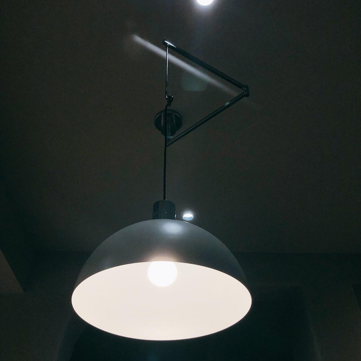 Suspension Symphonie en verre et métal – vue 29