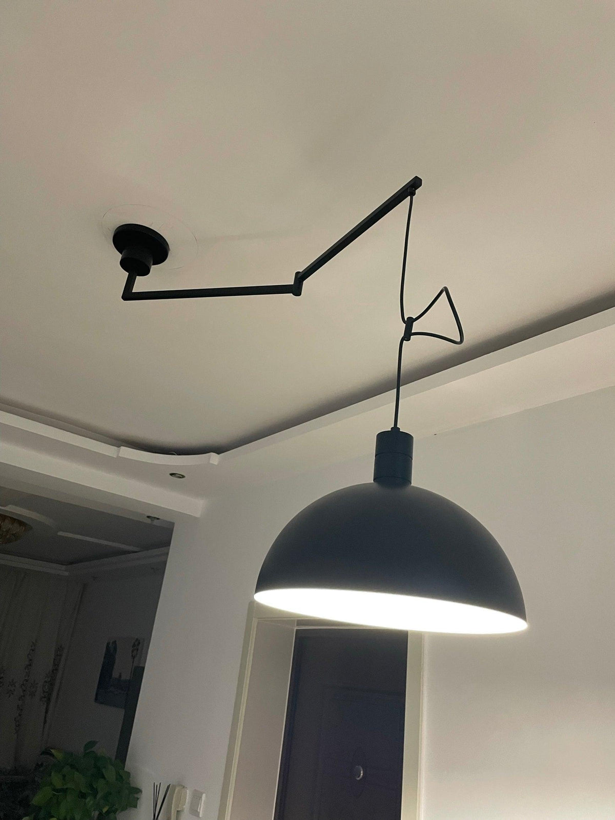 Suspension Symphonie en verre et métal – vue 26