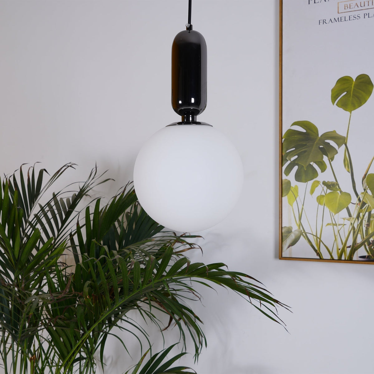 Suspension Camille en verre et aluminium – vue 34
