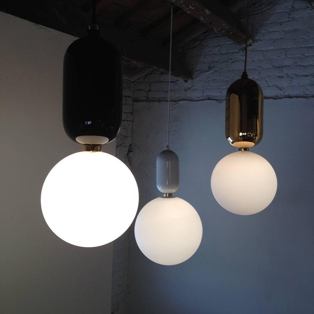 Suspension Camille en verre et aluminium – vue 49