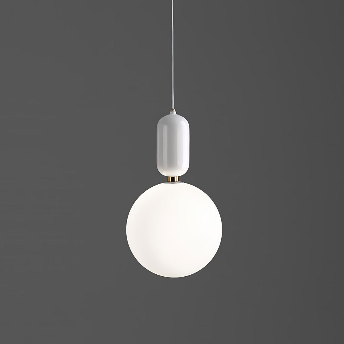 Suspension Camille en verre et aluminium – vue 33