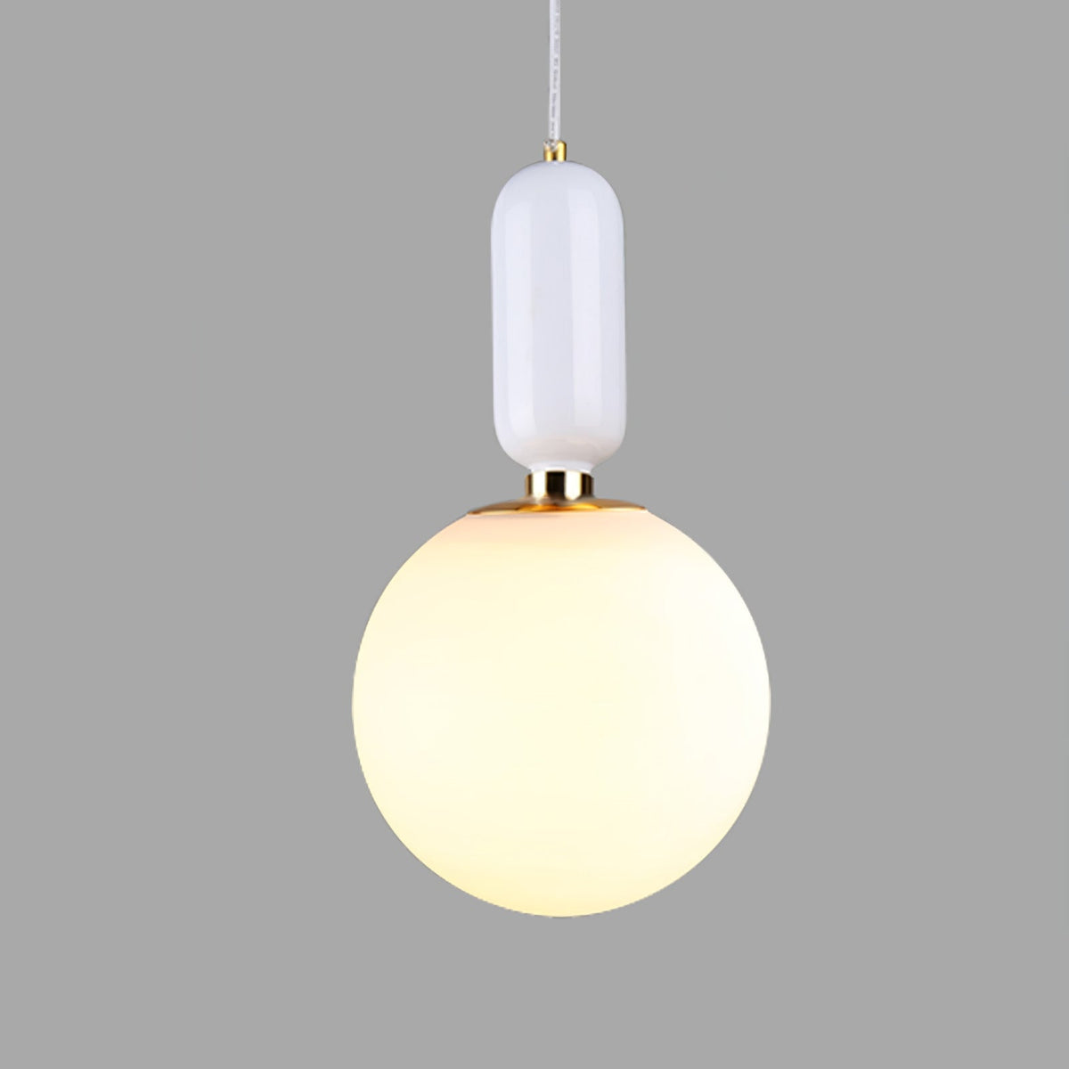 Suspension Camille en verre et aluminium – vue 41