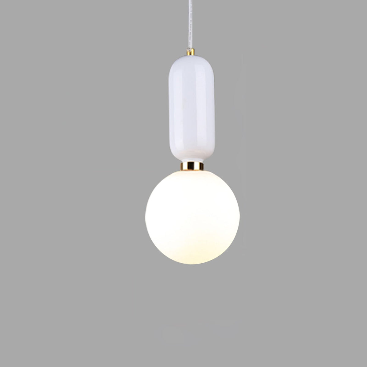 Suspension Camille en verre et aluminium – vue 46