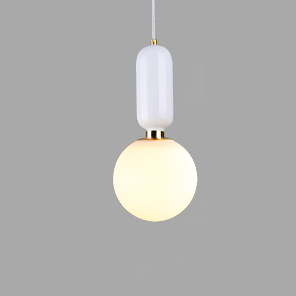 Suspension Camille en verre et aluminium – vue 43