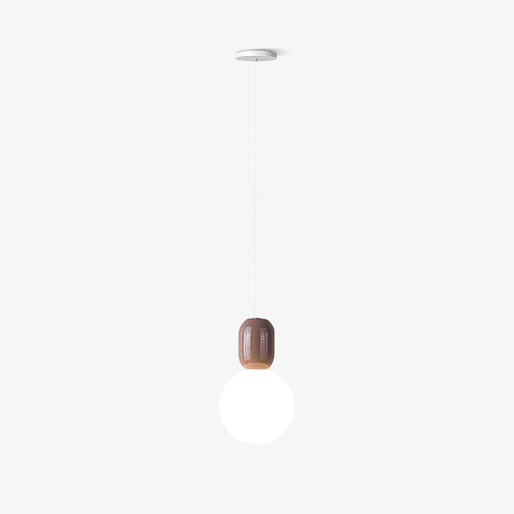 Suspension Clématite en métal – vue 5