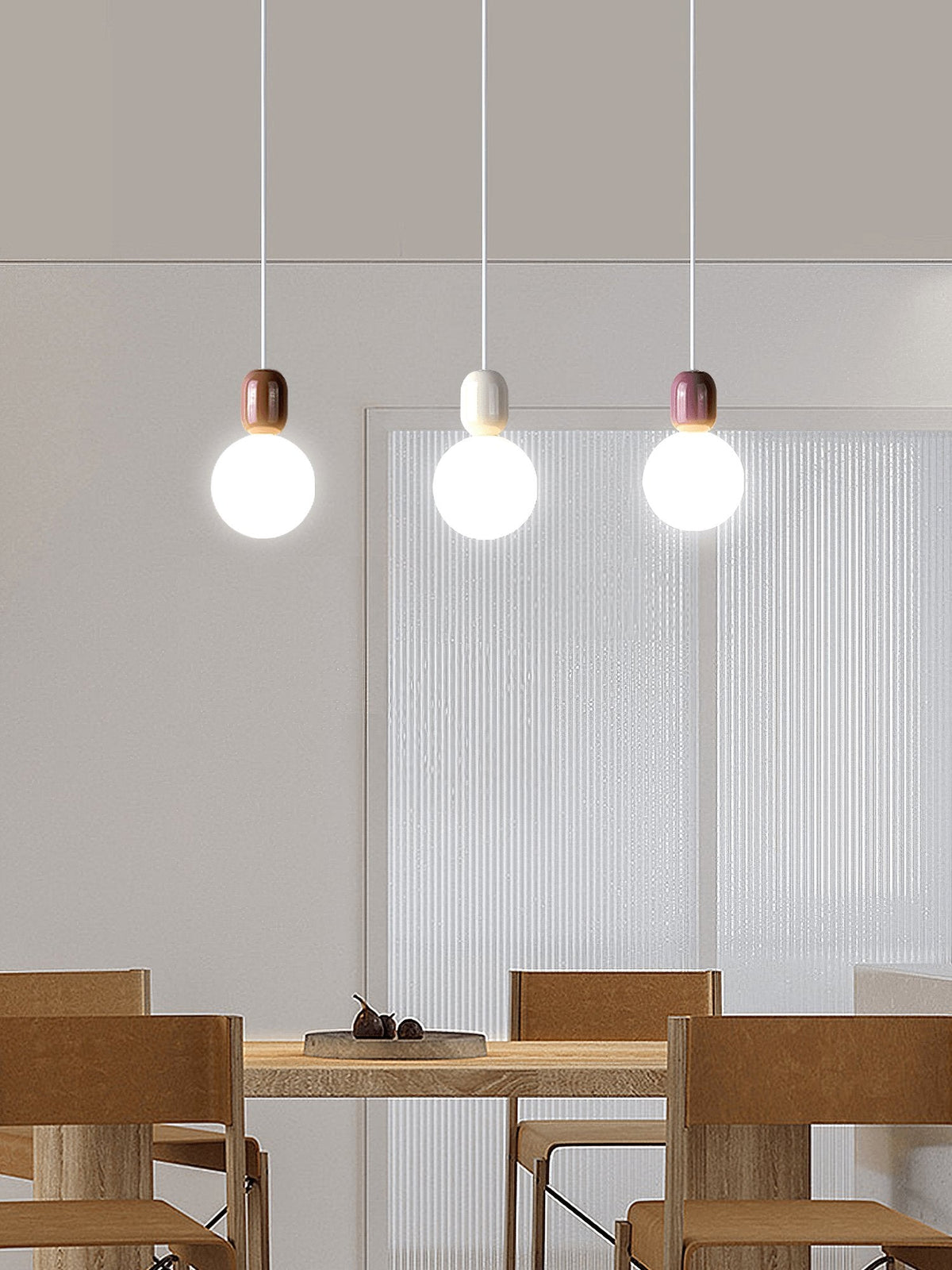 Suspension Clématite en métal – vue 19