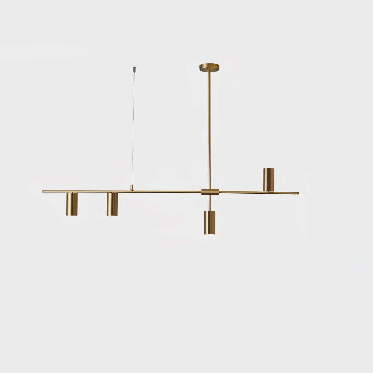 Lustre Grive en laiton – vue 22