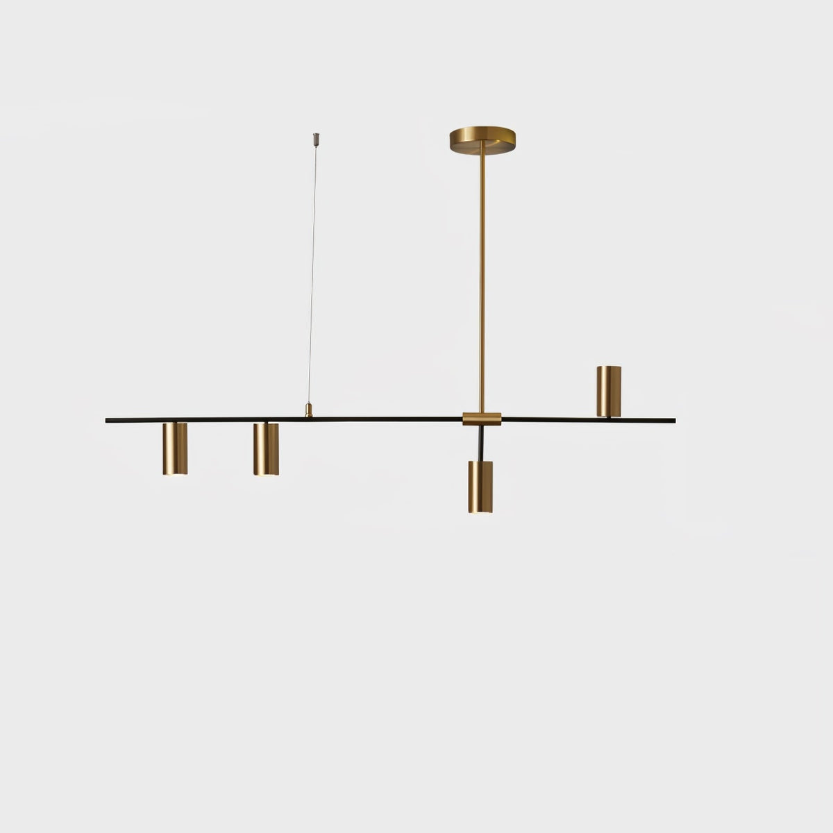 Lustre Grive en laiton – vue 21