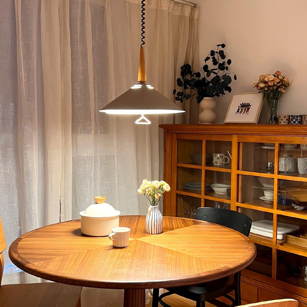 Suspension Irène en fer – vue 42