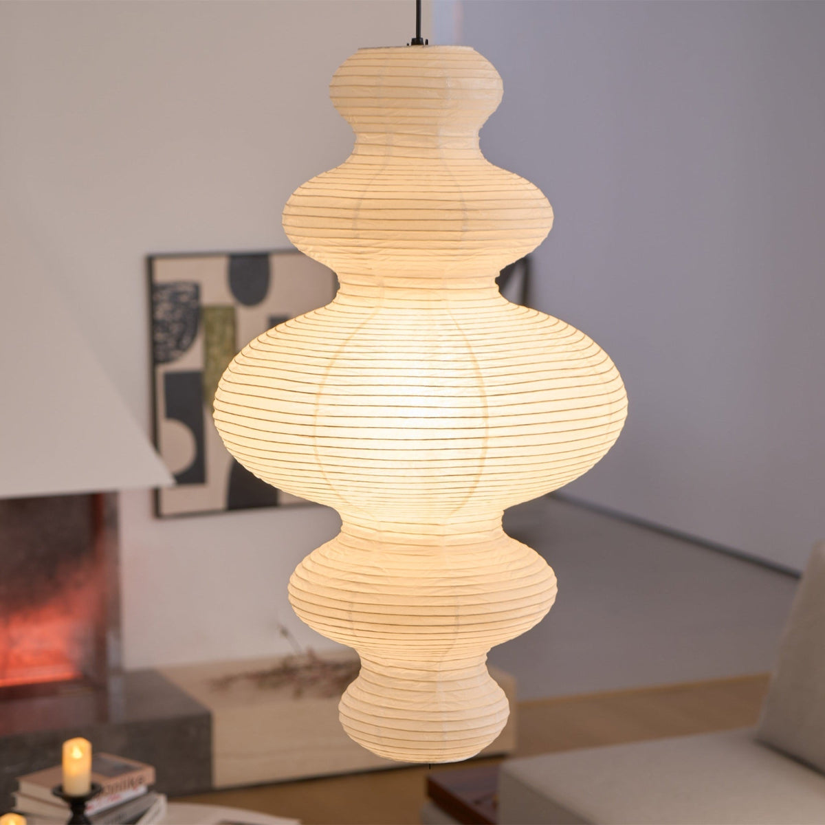 Suspension Romarin en papier et métal – vue 16