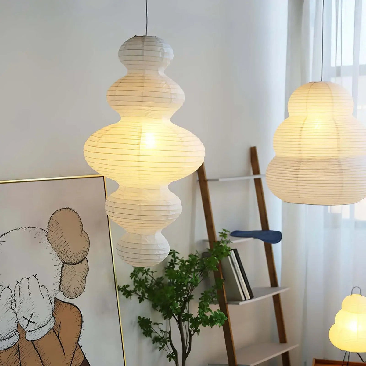 Suspension Romarin en papier et métal – vue 41