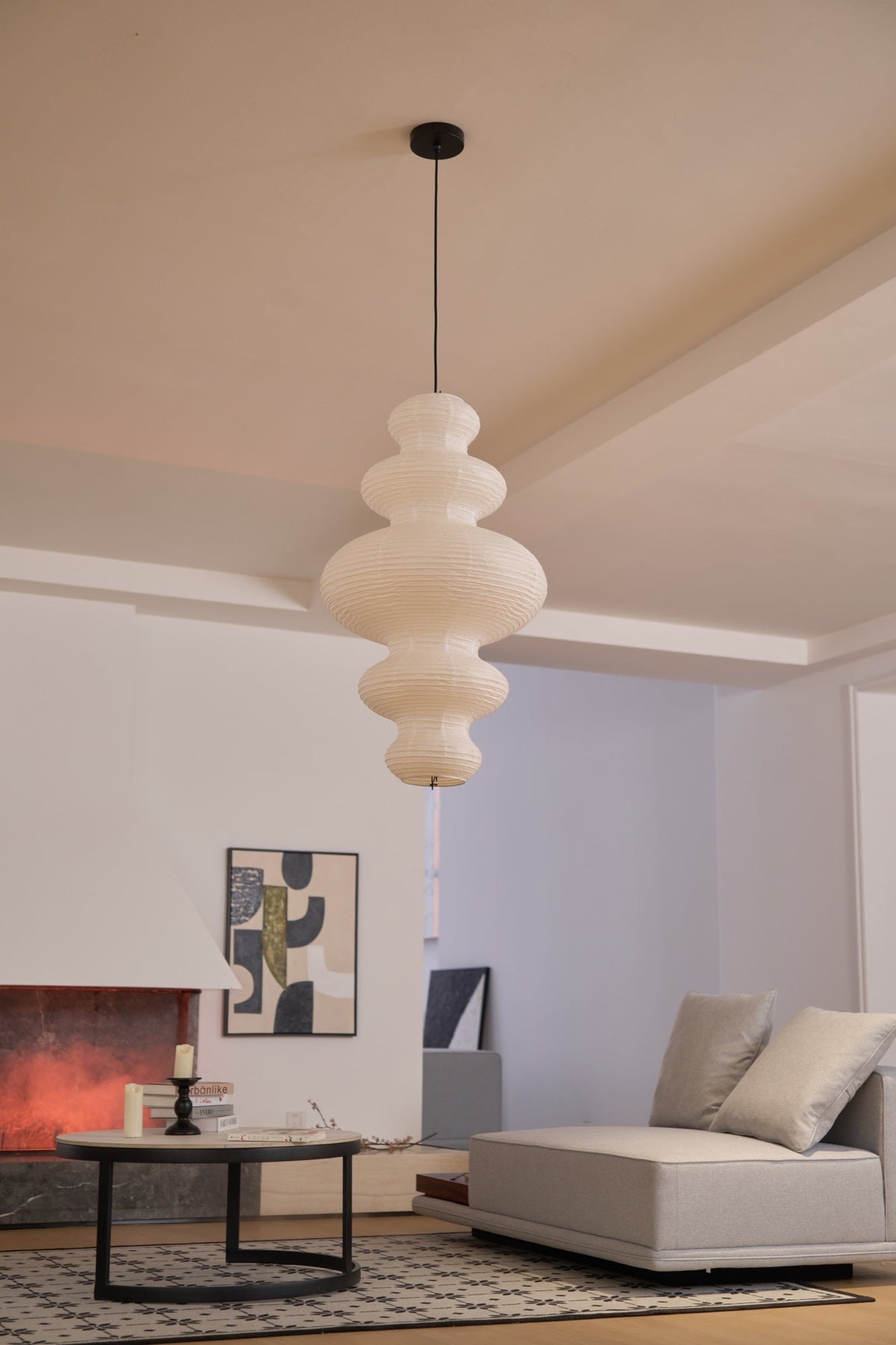 Suspension Romarin en papier et métal – vue 34