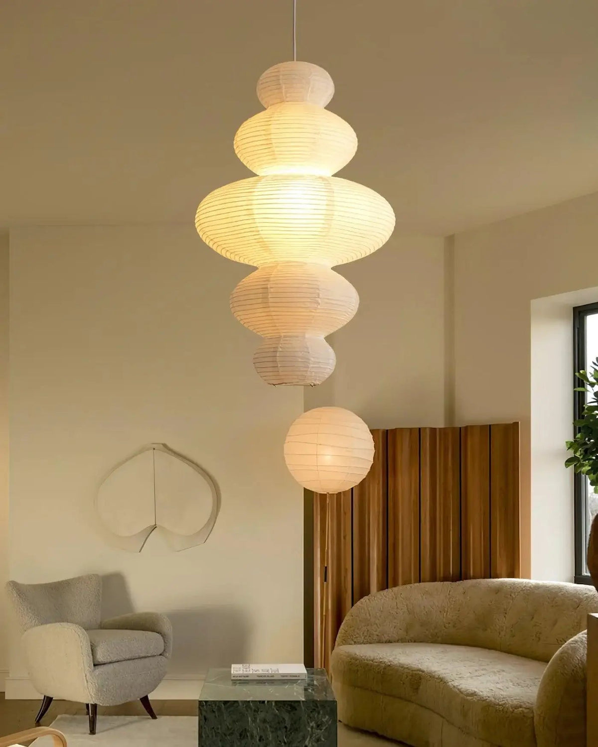 Suspension Romarin en papier et métal – vue 11