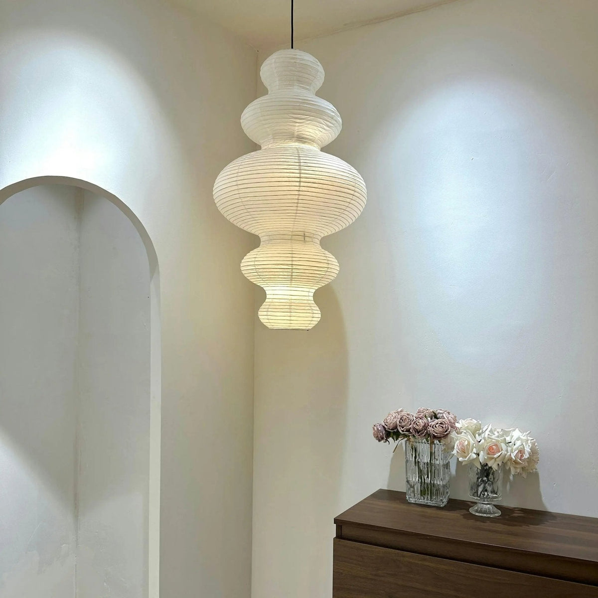 Suspension Romarin en papier et métal – vue 3