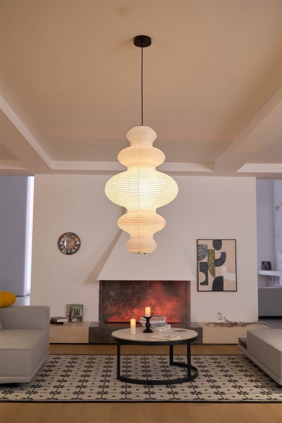 Suspension Romarin en papier et métal – vue 23