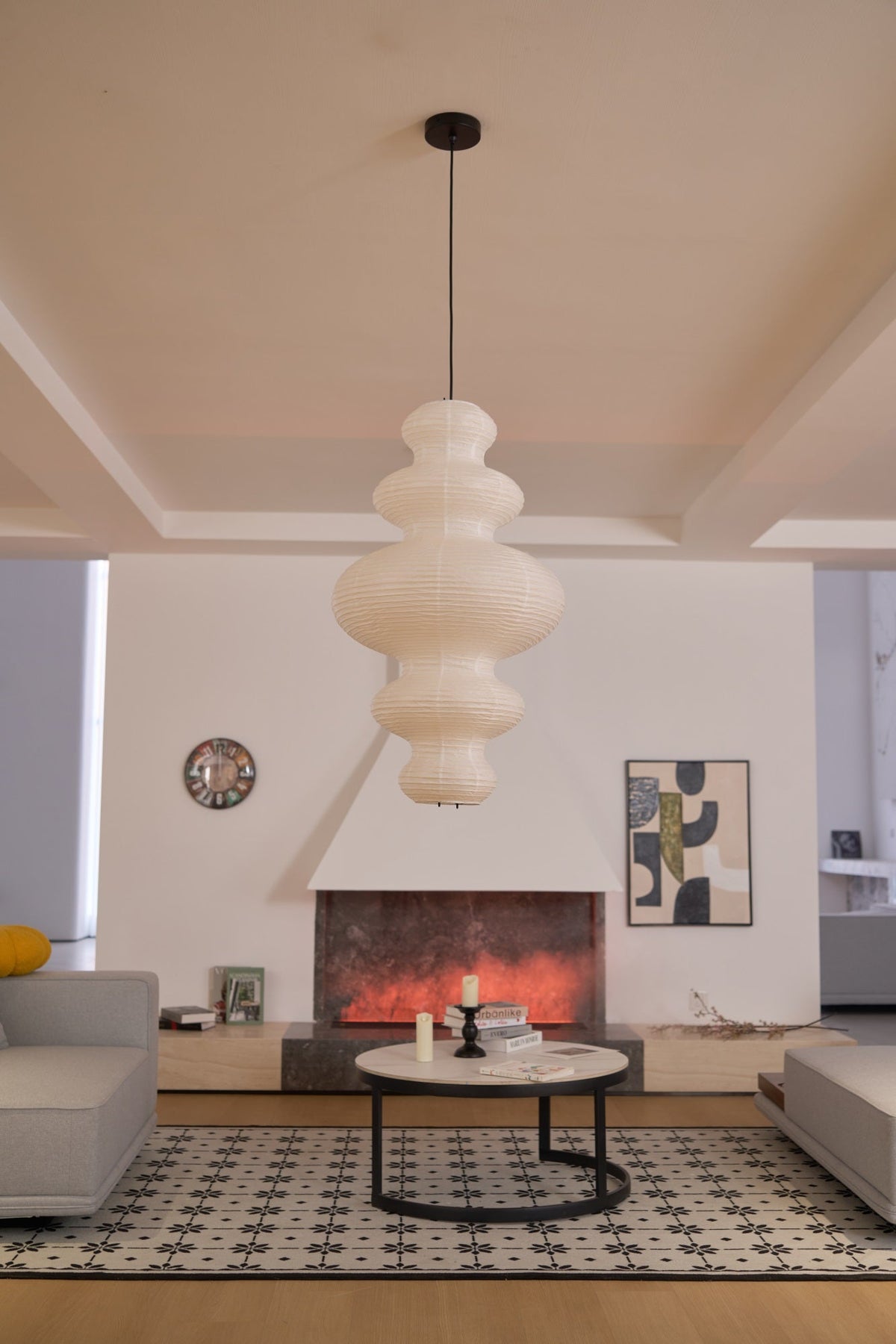 Suspension Romarin en papier et métal – vue 45