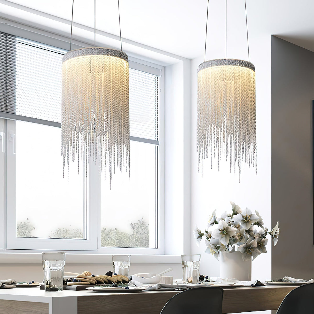 Suspension Lanterneau en aluminium – vue 12