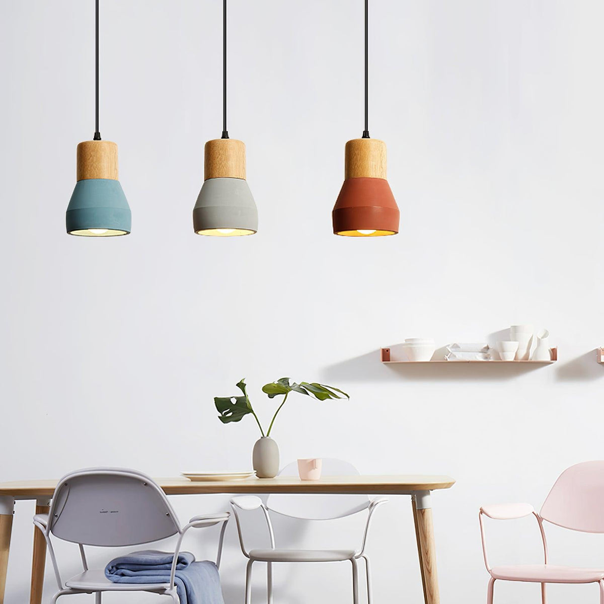 Suspension Groix en bois – vue 35