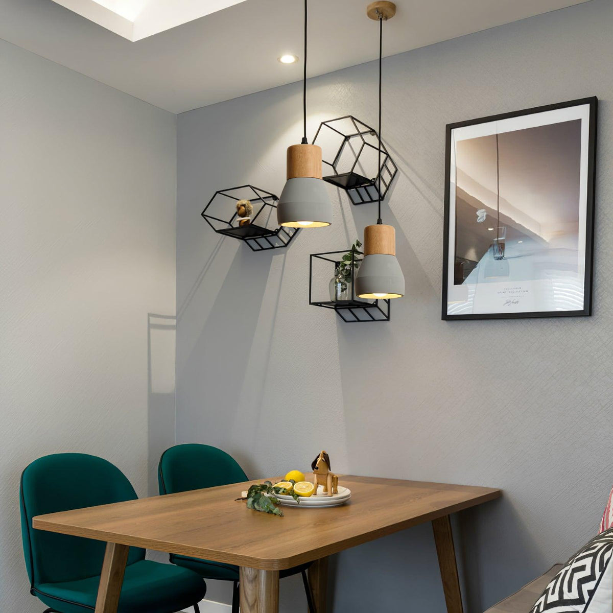 Suspension Groix en bois – vue 37