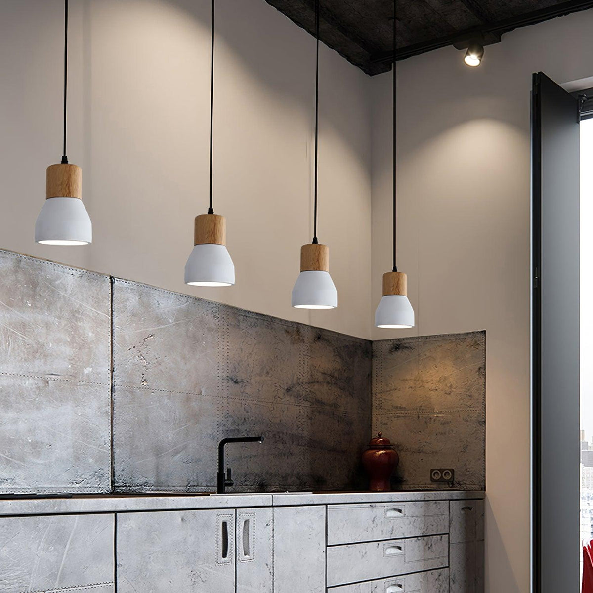 Suspension Groix en bois – vue 12