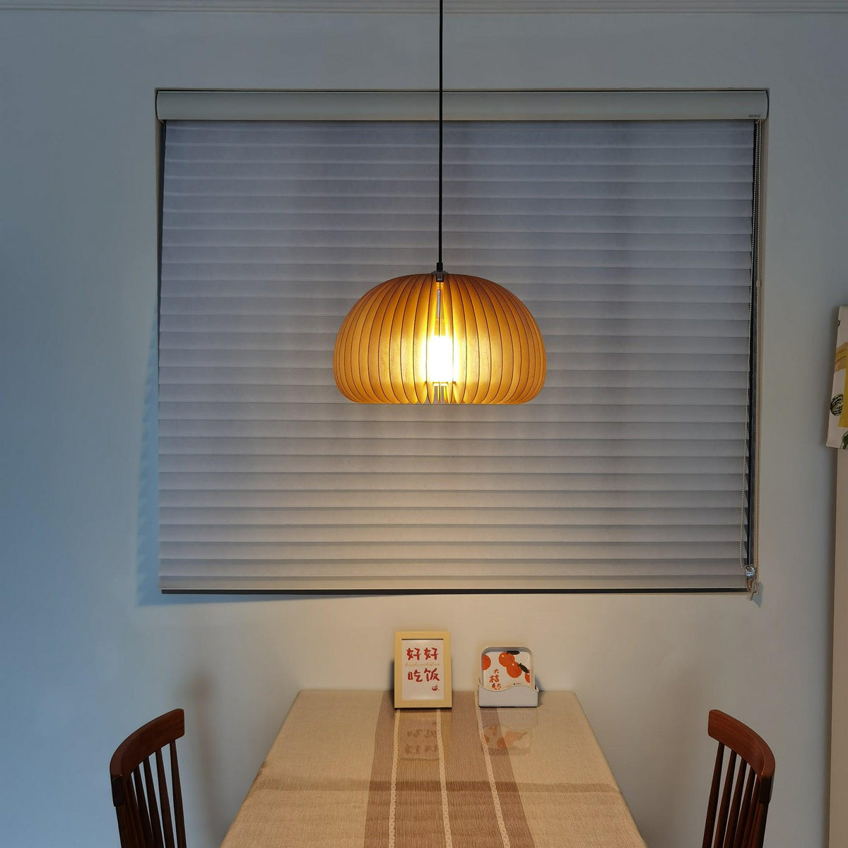 Suspension Sirocco en bois – vue 16