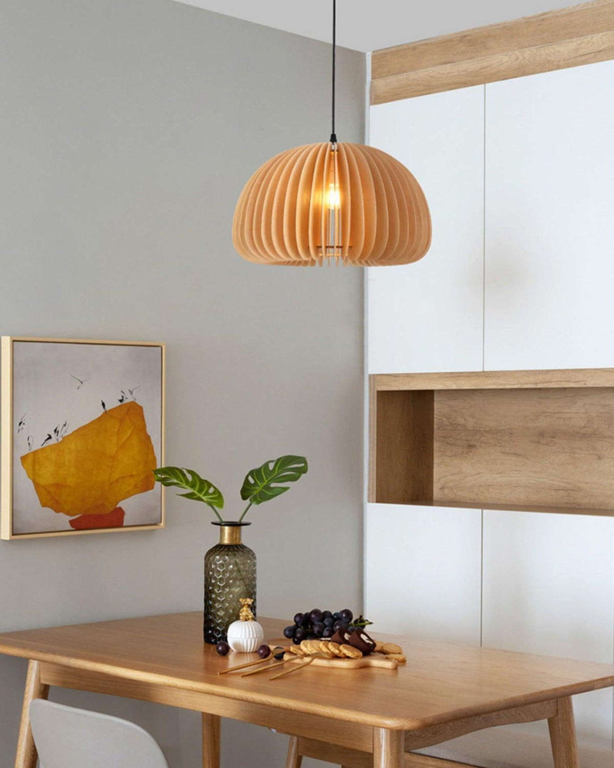 Suspension Sirocco en bois – vue 20