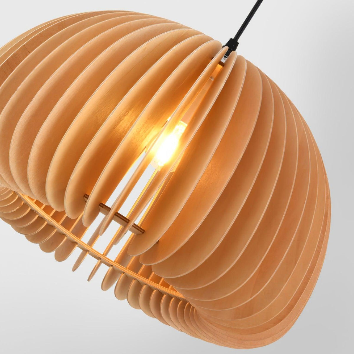 Suspension Sirocco en bois – vue 15