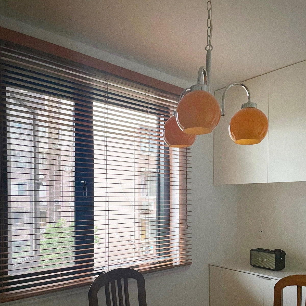 Lustre Oréade en verre et métal – vue 31