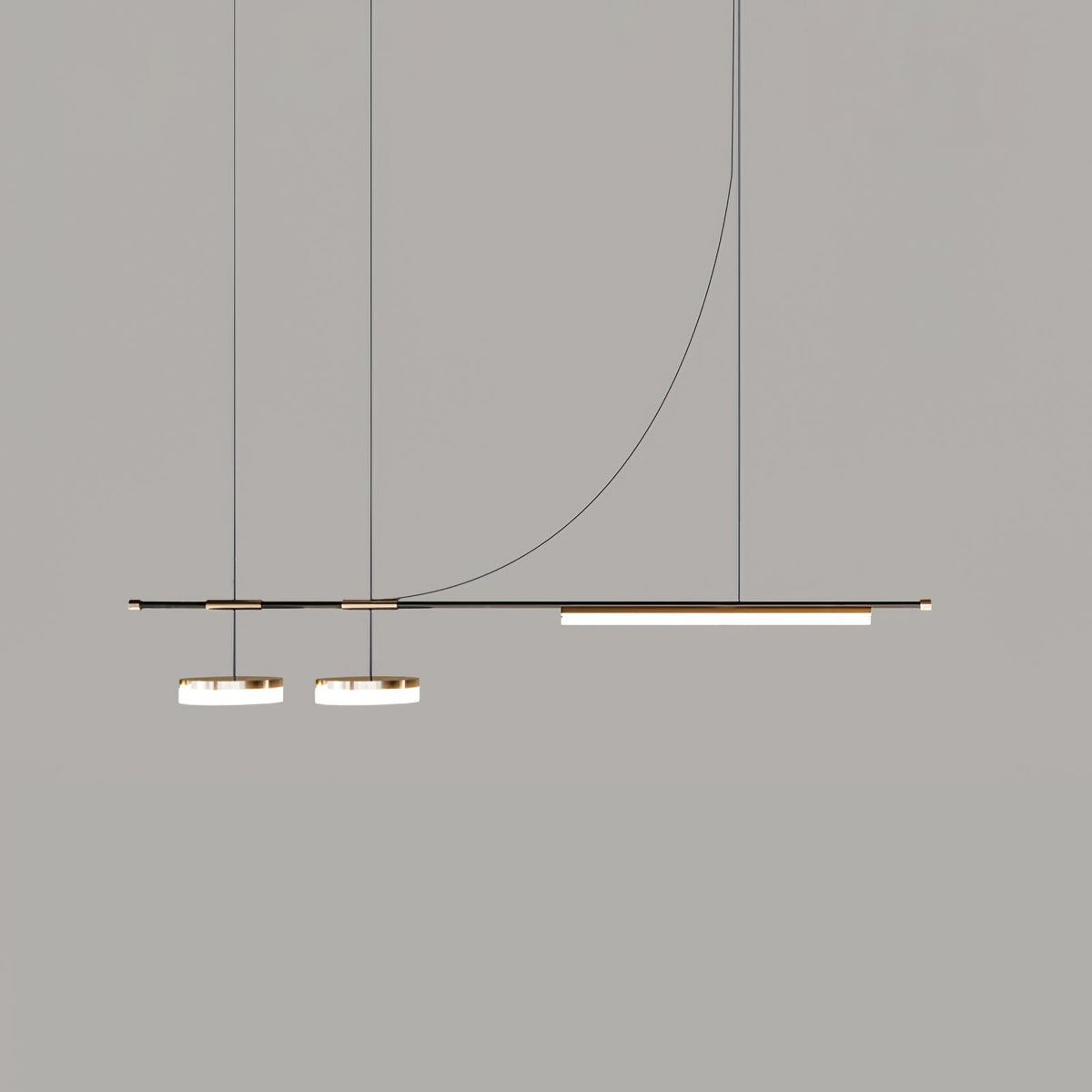 Suspension Clairette en métal – vue 22