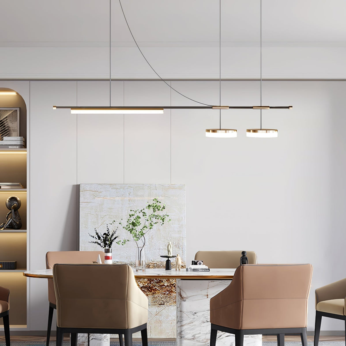 Suspension Clairette en métal – vue 23