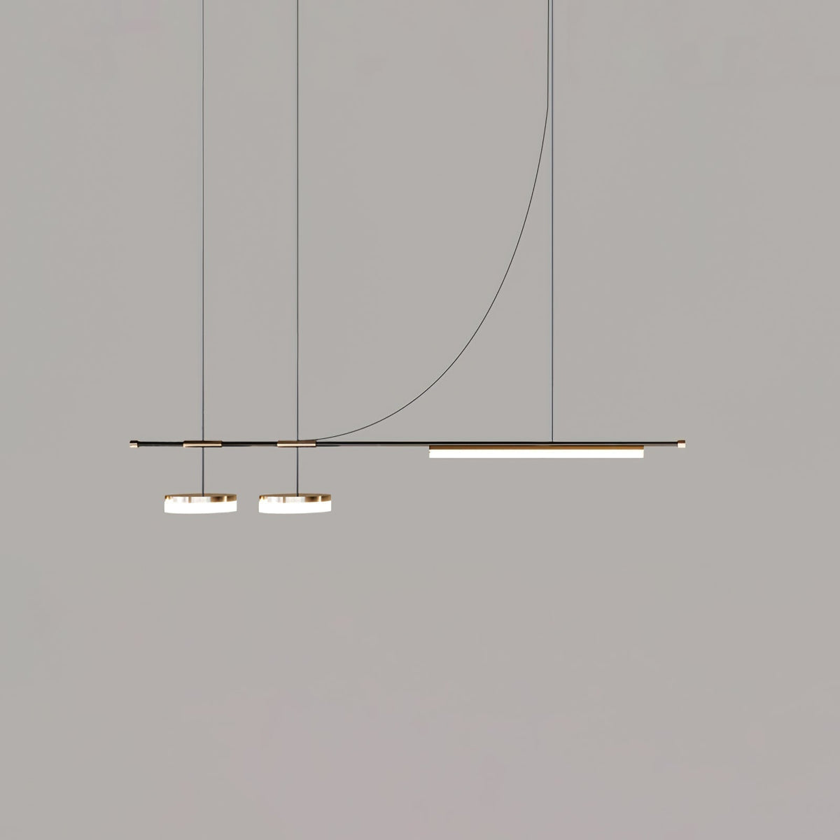 Suspension Clairette en métal – vue 6