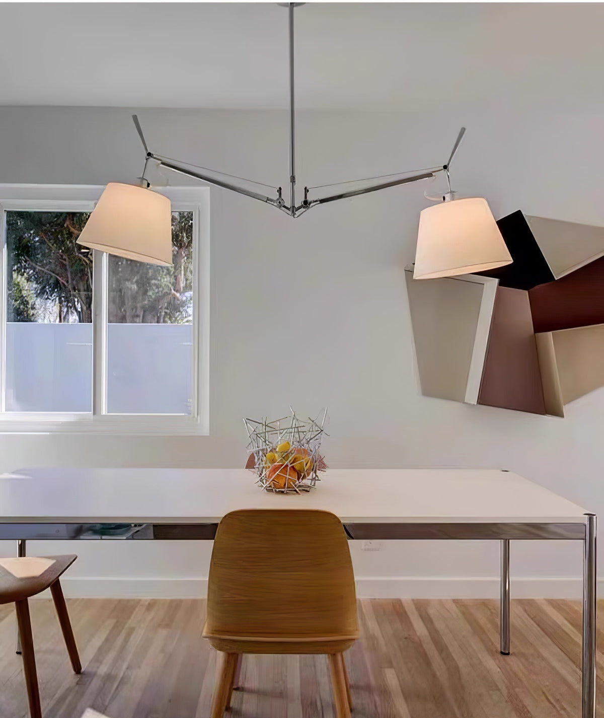 Suspension Pavillon en tissu et métal – vue 9