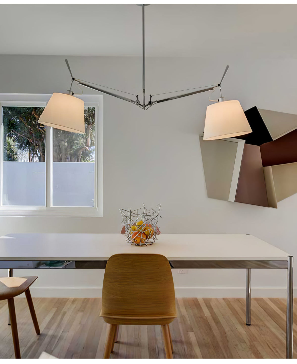Suspension Pavillon en tissu et métal – vue 12
