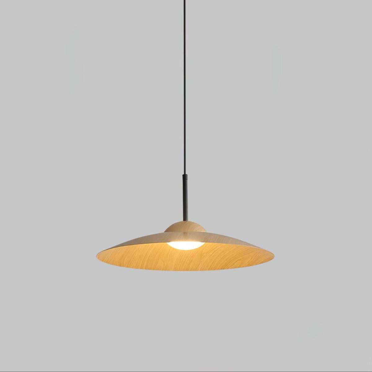 Suspension Aubrac en verre et métal – vue 8