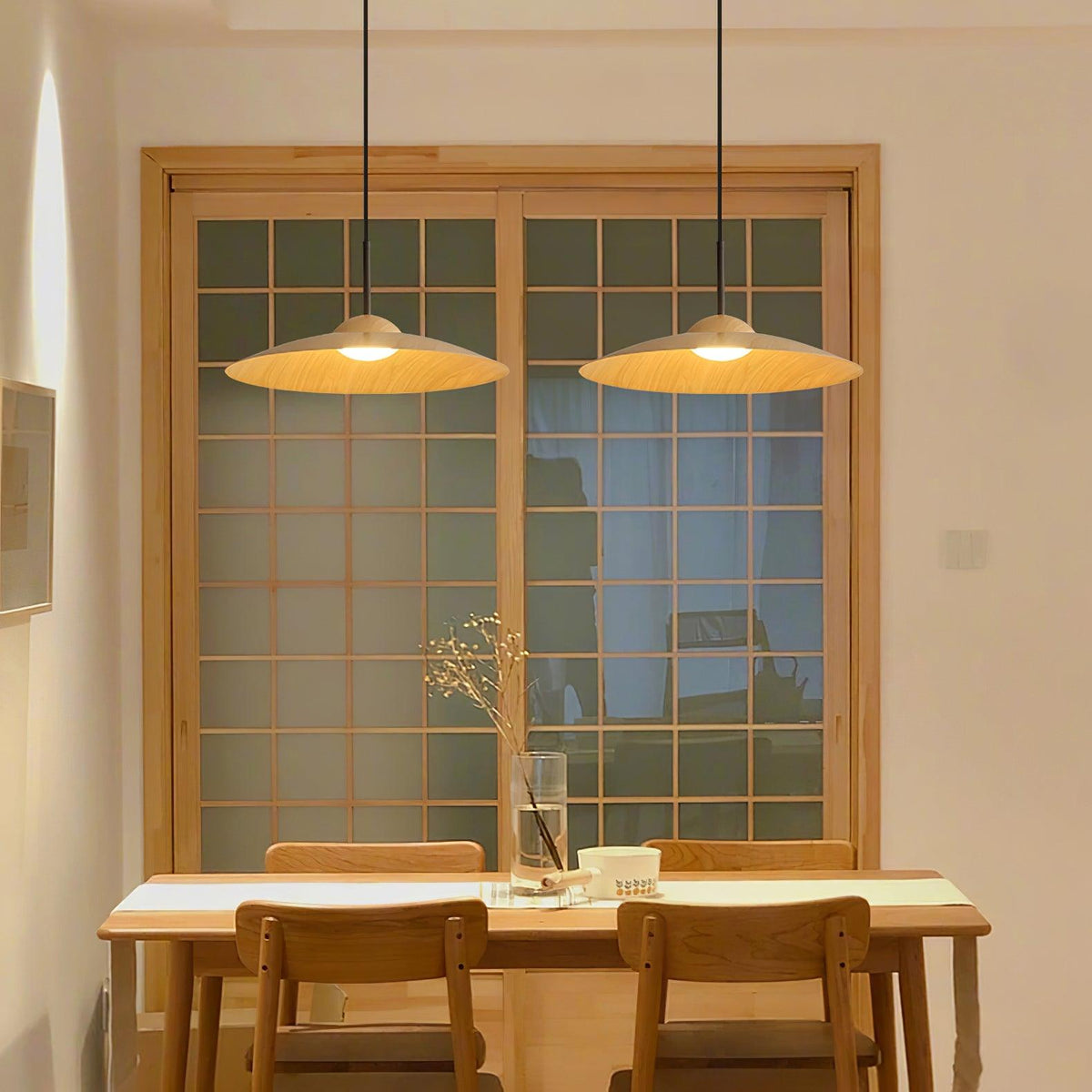 Suspension Aubrac en verre et métal – vue 13