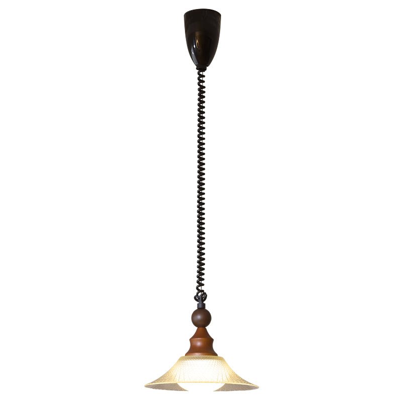 Suspension Jacinthe en bois et verre – vue 31